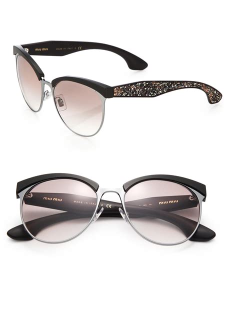 miu oversized sunglasses